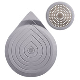 Flat Drain Combo for Bathtub & Bathroom Sink - Gray